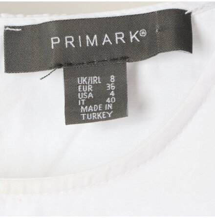 Primark - Topp med luftiga �rmar - Stl. 36