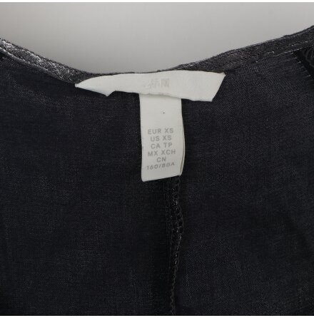 H&amp;M - Glansig Kl�nning - stl. XS