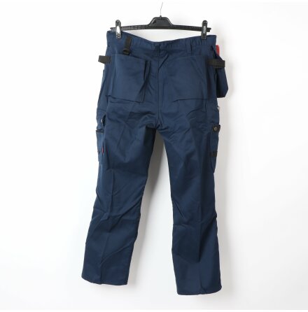 Fristads - Arbetsbyxor "Kansas" - M�rkbl� - stl. D100