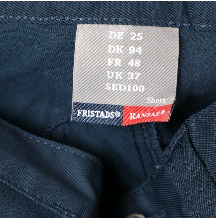 Fristads - Arbetsbyxor "Kansas" - M�rkbl� - stl. D100
