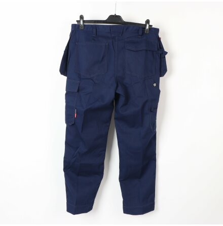 Fristads - Arbetsbyxor "Kansas" - M�rkbl� - stl. D100