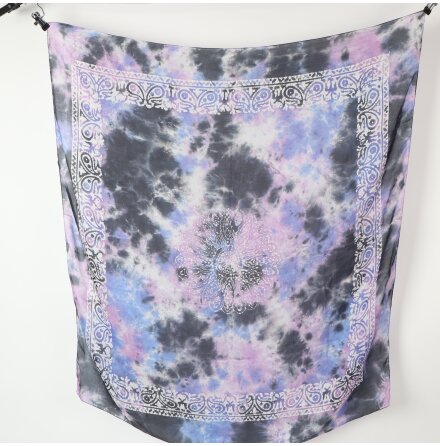 F�rggrann sjal - 107x113cm