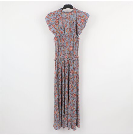 MNG - F�rgglad sommarkl�nning med blommigt m�nster - stl. XS 