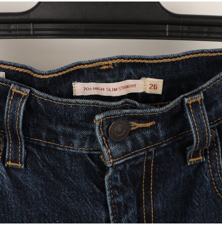 Levi's - M�rkbl� Jeans - W26/L29
