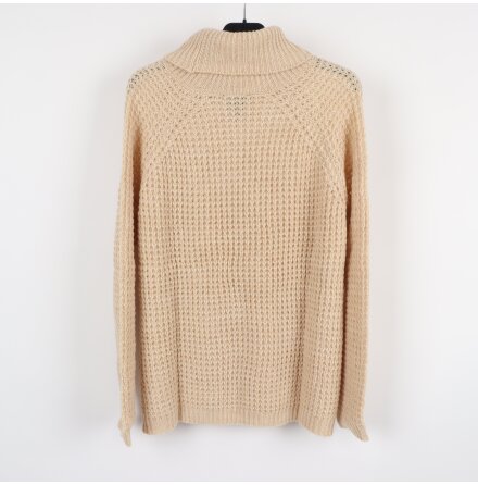 Ellos - Stickad tr�ja m. Polokrage - stl. 46/48