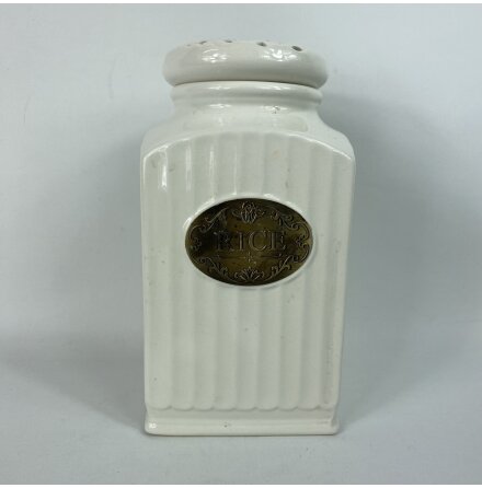 Milj�g�rden Design - Burk med Lock "Rice" - 2 l