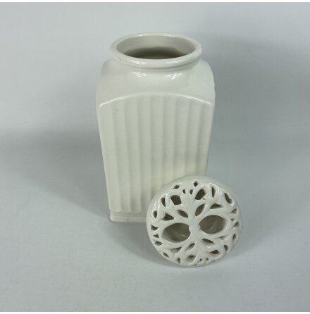 Milj�g�rden Design - Burk med Lock "Rice" - 2 l