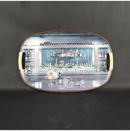 Serveringsfat i plast - 45 x 30 cm