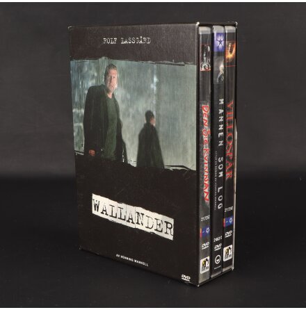 DVD Box med 3 Wallander Filmer - Rolf Lassg�rd 