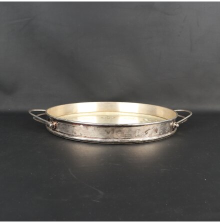 Gense Sweden - Monica Backstr�m - Spegelfat med blomsterdekoration