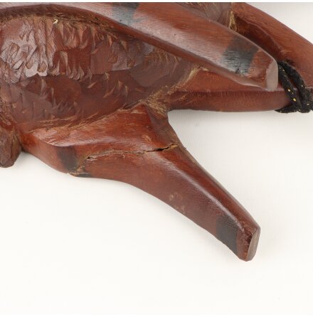 Afrikansk Mask &amp; V�ggdekoration i tr� - ok�nd skapare - 61x29cm