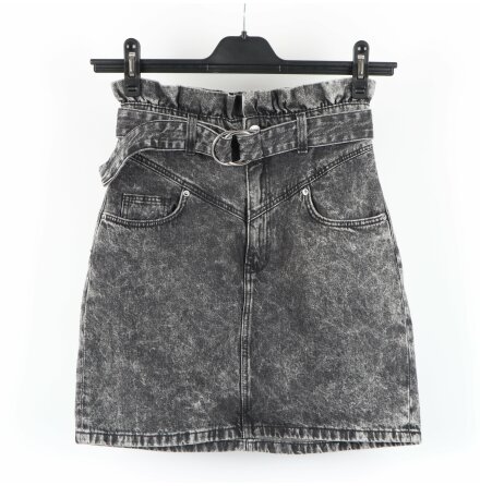 H&amp;M - Svart jeanskjol - stl. 34