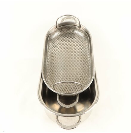 Electrolux - Manuell frits i metall med lock - 4,5kg
