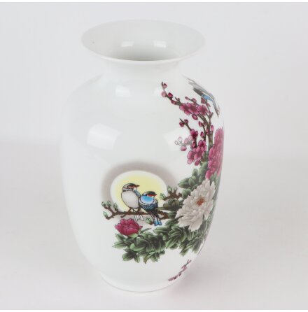Yongyongchong - Porslinsvas med blommotiv