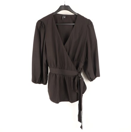 Vero Moda - Blus med Omlottringning &amp; Sn�rning - stl. XL