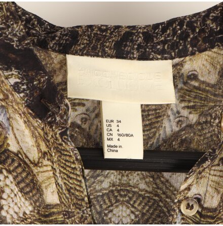 H&amp;M - Bluskl�nning - Stl. 34