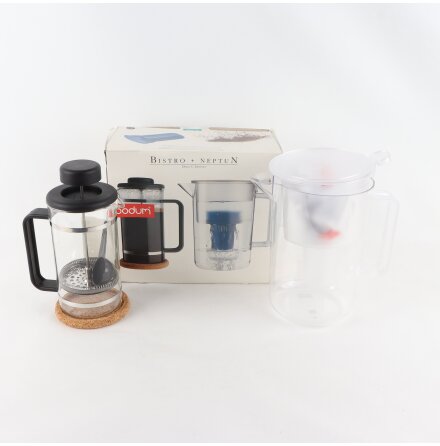bodum - C. J�rgensen - Bistro kaffekanna och Neptun vattenkanna