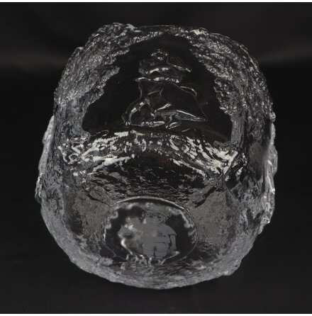 Kosta Boda - Kjell Engman - Sk�l - Midsommardansen - Transparent 