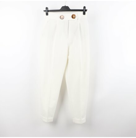 Zara - Vita byxor - stl. M