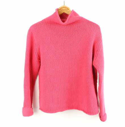 H&amp;M - Rosa Stickad Trja - stl. L