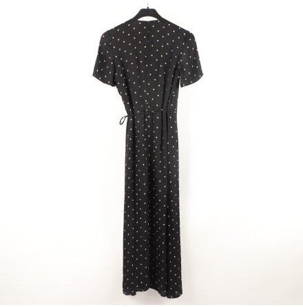 H&amp;M - Omlottkl�nning - Prickig - Svart Vit - stl. 34