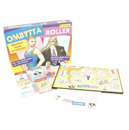 Anvndbart Litet Fretag - Ombytta Roller - Sllskapsspel 
