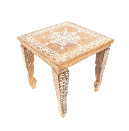 Anglo Indian Side Table - Handgjort Sidobord