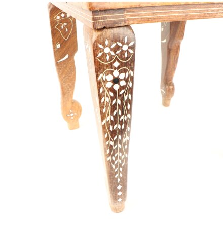 Anglo Indian Side Table - Handgjort Sidobord