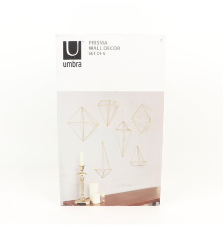 Umbra - Geometriska prismor - 6st