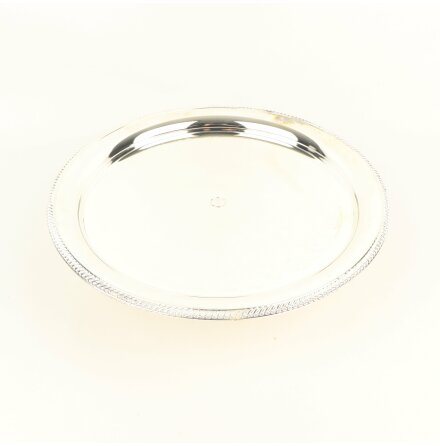 Silverpltterat kakfat