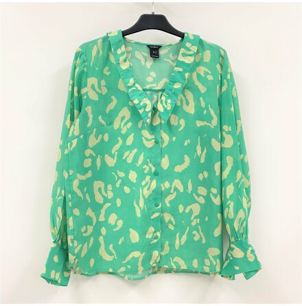 Lindex - Frgglad blus - stl. M