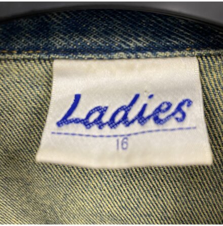 Ladies - Jeansjacka - stl. 16 