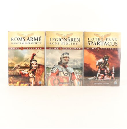 Bokpaket - Adrian Goldsworthy m.fl. - Roms Legioner - 3st - Samh�lle &amp; Historia