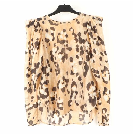 H&amp;M - Leopardmnstrad blus - stl. 36