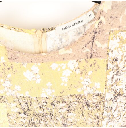 Carin Wester - Gul flerf�rgad kl�nning - stl. 44