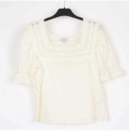 &amp; Other Stories - Broderad blus - Grddvit - stl. 36