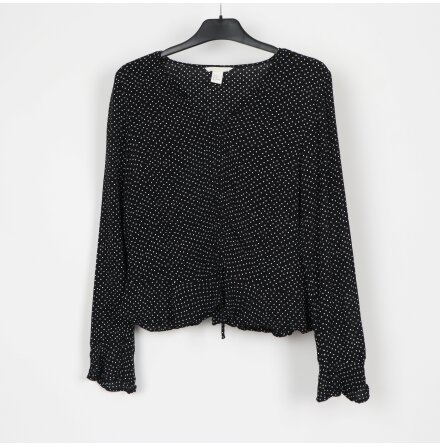 H&amp;M - Prickig blus - stl. 34