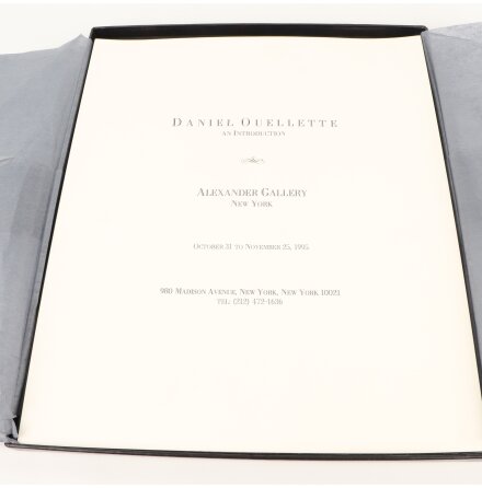 Daniel Ouellette - 14st kopior av litografier - 37x30cm - 1995 - Samh�lle &amp; Historia 