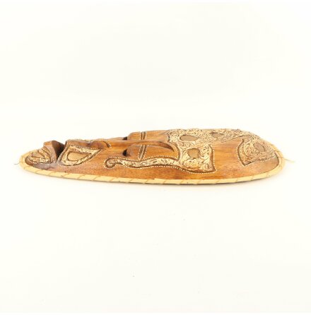 Afrikansk Mask &amp; V�ggdekoration i Tr�