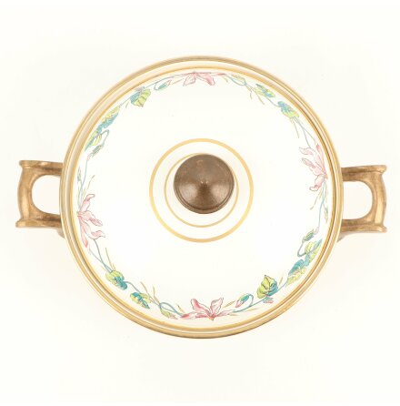 Asta - Karott med blommigt m�nster