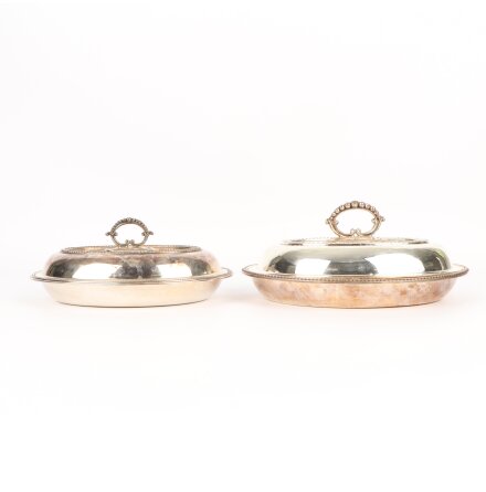 Serveringsfat med lock - 2st