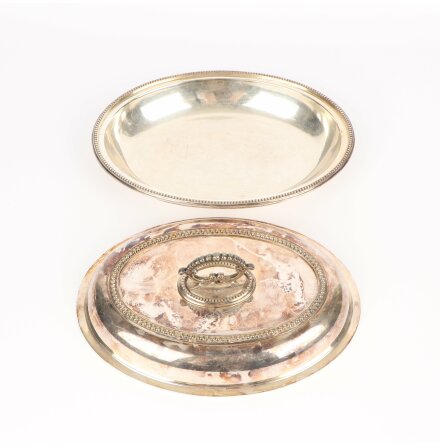 Serveringsfat med lock - 2st