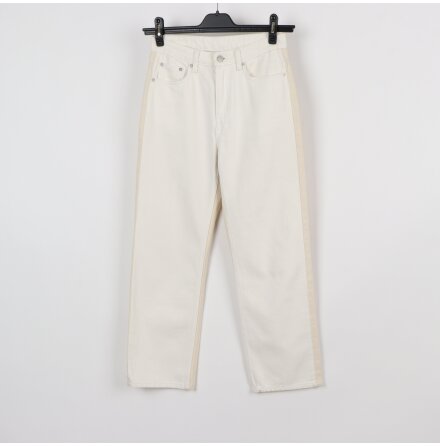 Weekday - Jeans - Vit framsida &amp; beige baksida - stl. 25