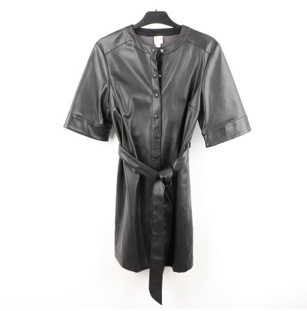 H&amp;M - Kl�nning i l�derimitation med sk�rp - stl. S 