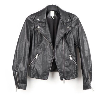 H&amp;M - Skinnjacka - Svart - stl. 34