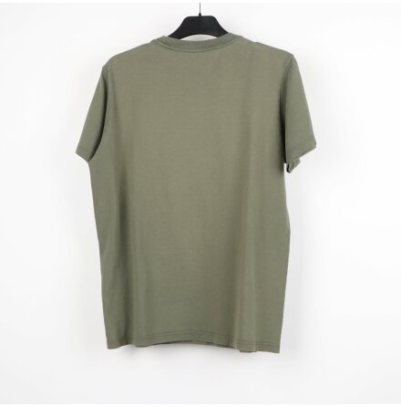 Calvi Klein - T-Shirt - Militrgrn och Orange - stl. S