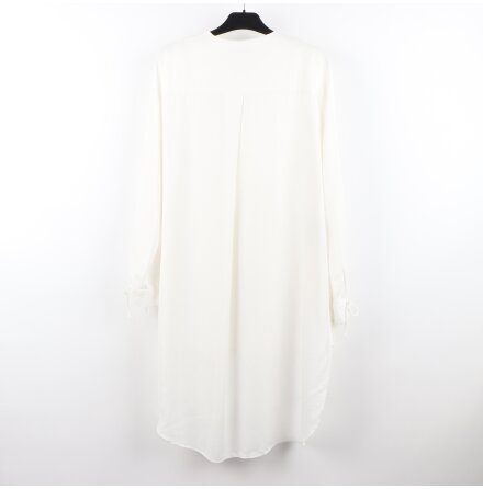 Mango - Vit omlott skjortkl�nning - stl. L
