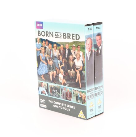 DVD-Box Brittiska P�rlor - Born and Bred - S�song 1-4 - 14 skivor