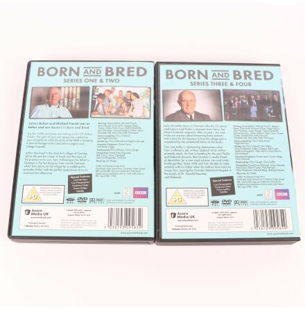 DVD-Box Brittiska Prlor - Born and Bred - Ssong 1-4 - 14 skivor