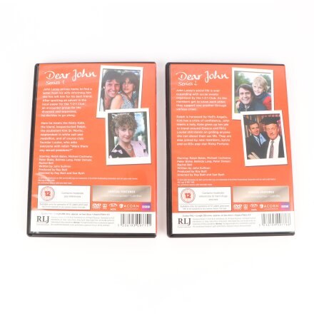 DVD-Box Brittiska P�rlor - Dear John - The Complete Collection - 4 skivor